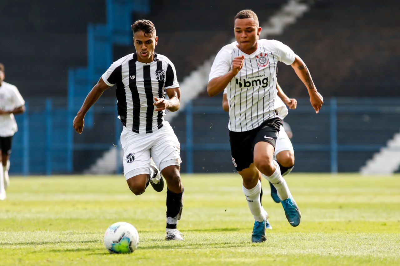 Aspirantes: Fora de casa, Ceará empata com o Corinthians e permanece na segunda posição de seu grupo