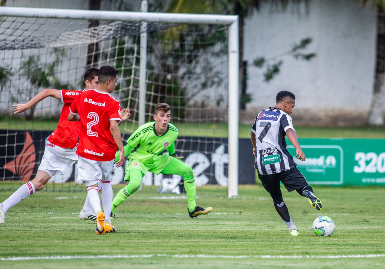 Sub-17: Ceará vence o Inter/RS por 3x1 no Brasileirão