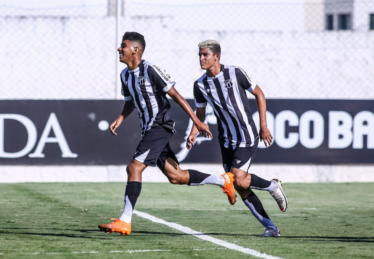 Sub-17: Ceará elimina o Cruzeiro/RS e avança para a segunda fase da Copa do Brasil