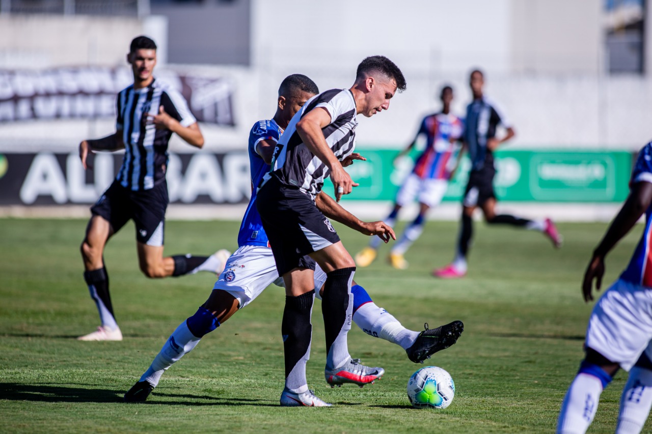 Sub-20: Fora de casa, Ceará perde para o Santos/SP