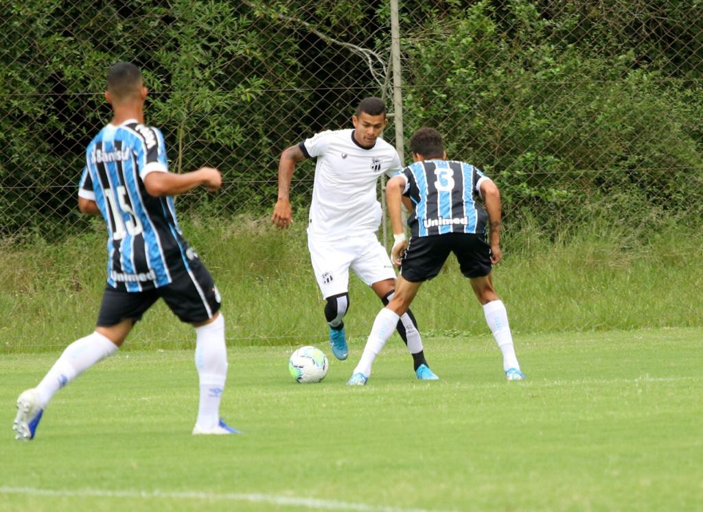 Aspirantes: Ceará tem boa atuação, mas perde para o Grêmio/RS, fora de casa