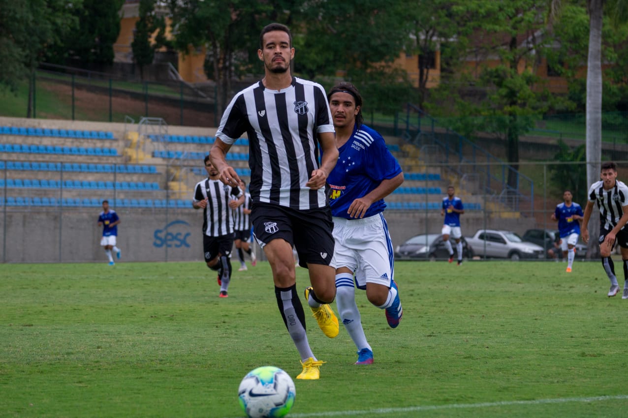 Sub-20: André Magno brilha e Ceará vence o Cruzeiro por 3x2