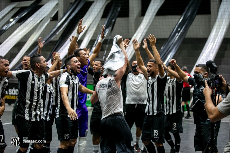 Ceará finaliza semana com classificação histórica no futsal e outras quatro vitórias em competições nacionais