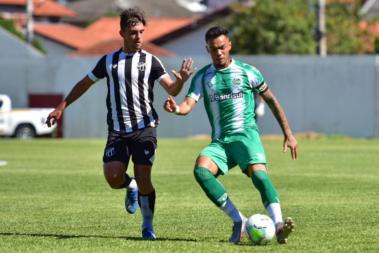 Aspirantes: Ceará domina partida e vence o Juventude/RS no primeiro jogo da semifinal