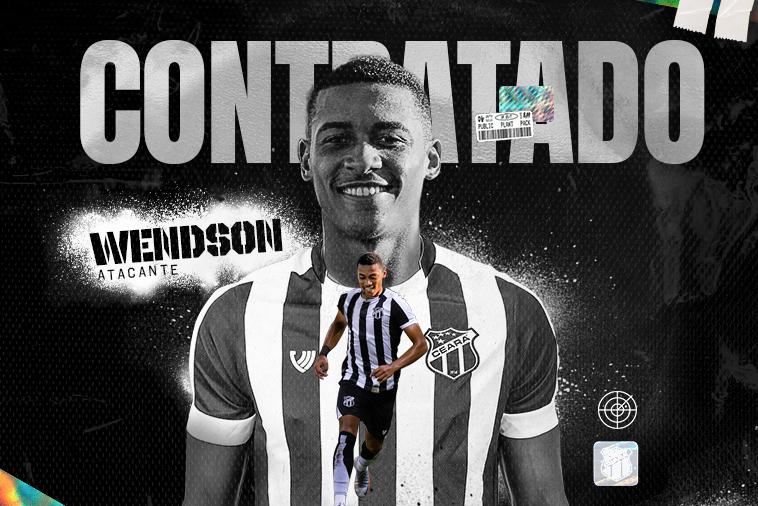 Contratação: Ceará acerta a contratação do atacante Wendson