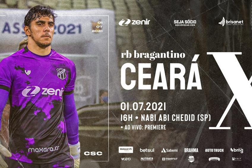 Série A: Em Bragança Paulista, Ceará encara o RB Bragantino, pela oitava rodada da competição
