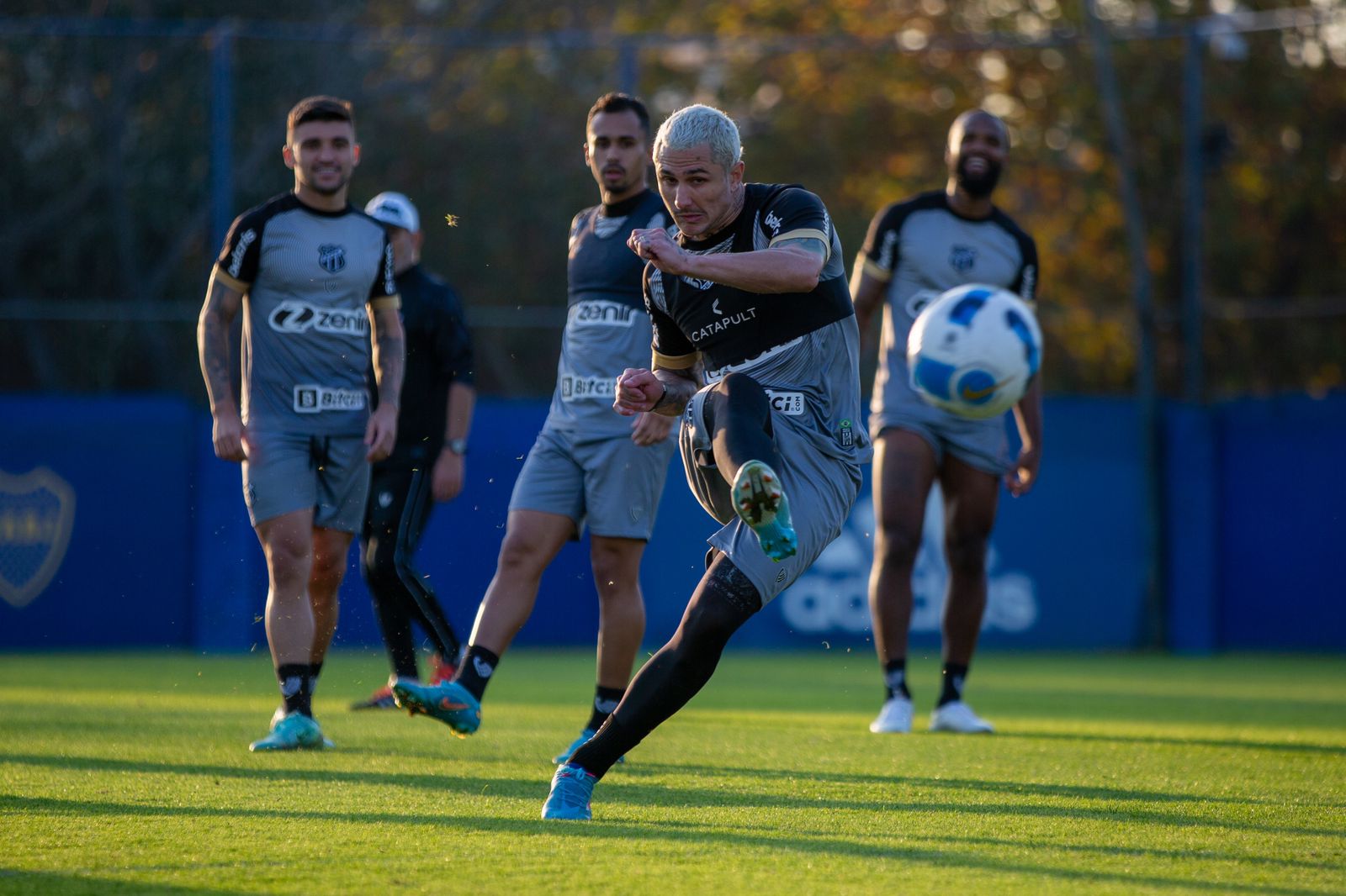 Na Casa Amarilla, CT do Boca Juniors, Ceará finaliza preparação para confronto decisivo com o Independiente