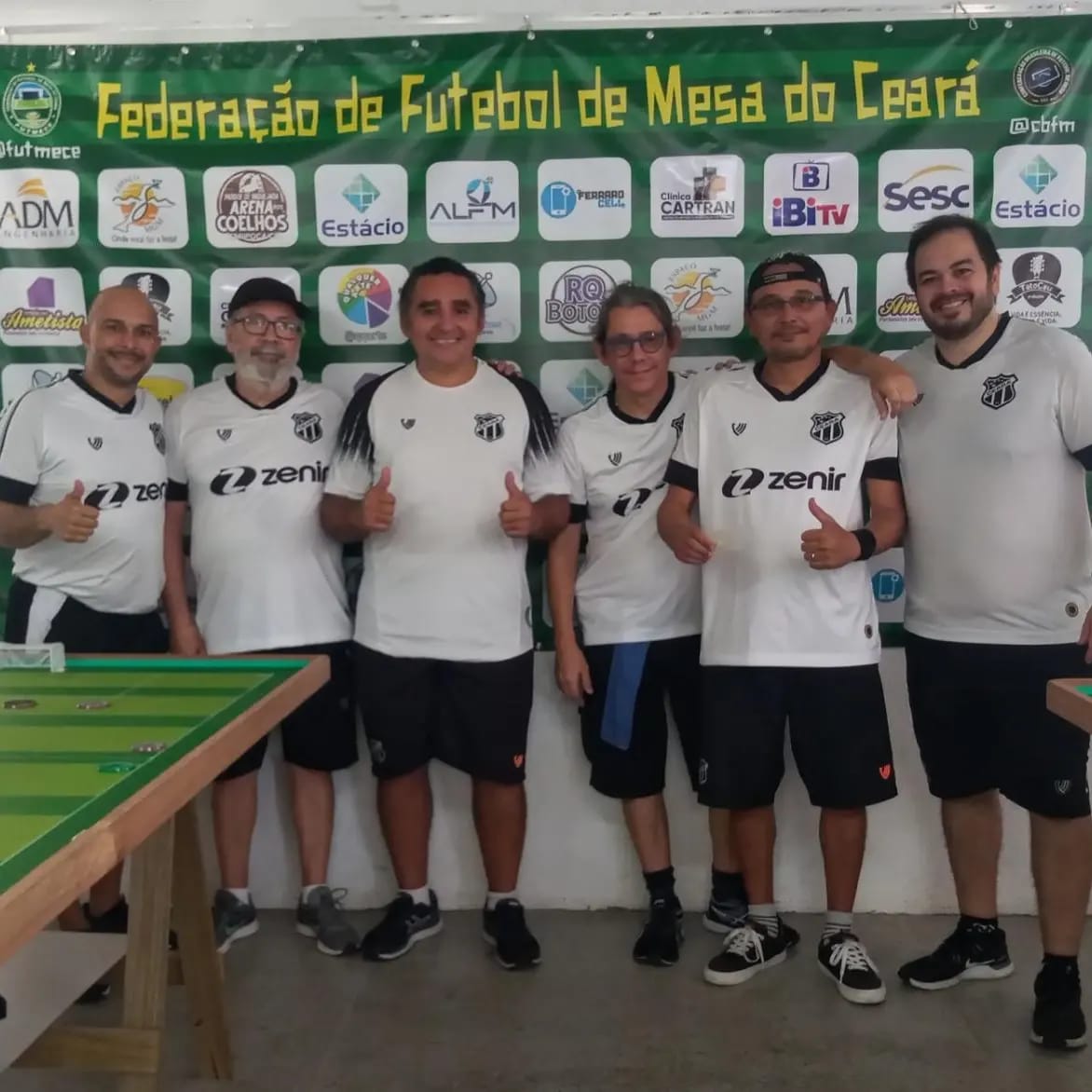 Ceará participou da 1° Etapa do Campeonato Cearense de Futebol de Mesa