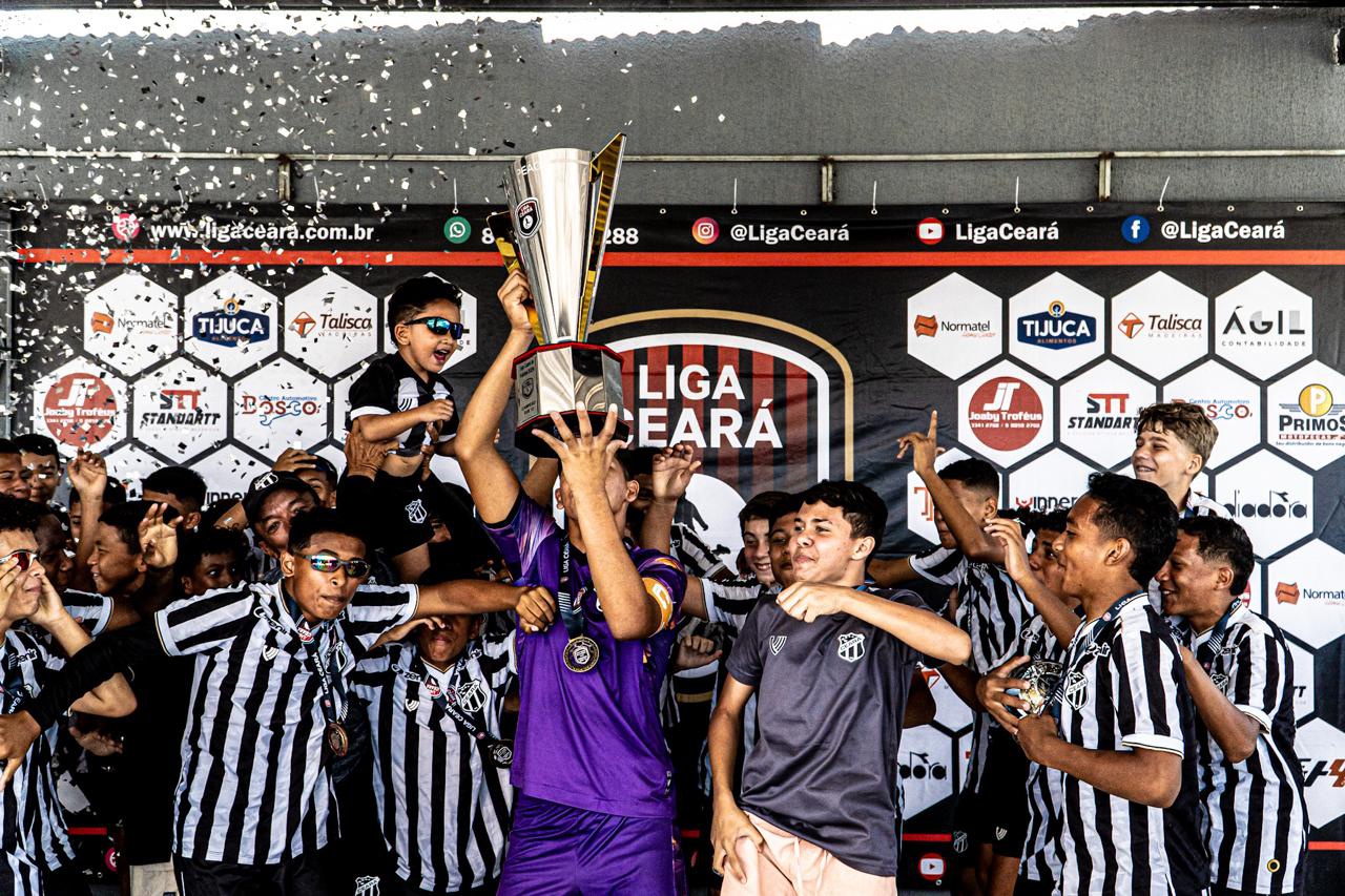 Sub-13: Ceará vence o Tirol por 1 a 0 e conquista o título da Liga Ceará de Futebol