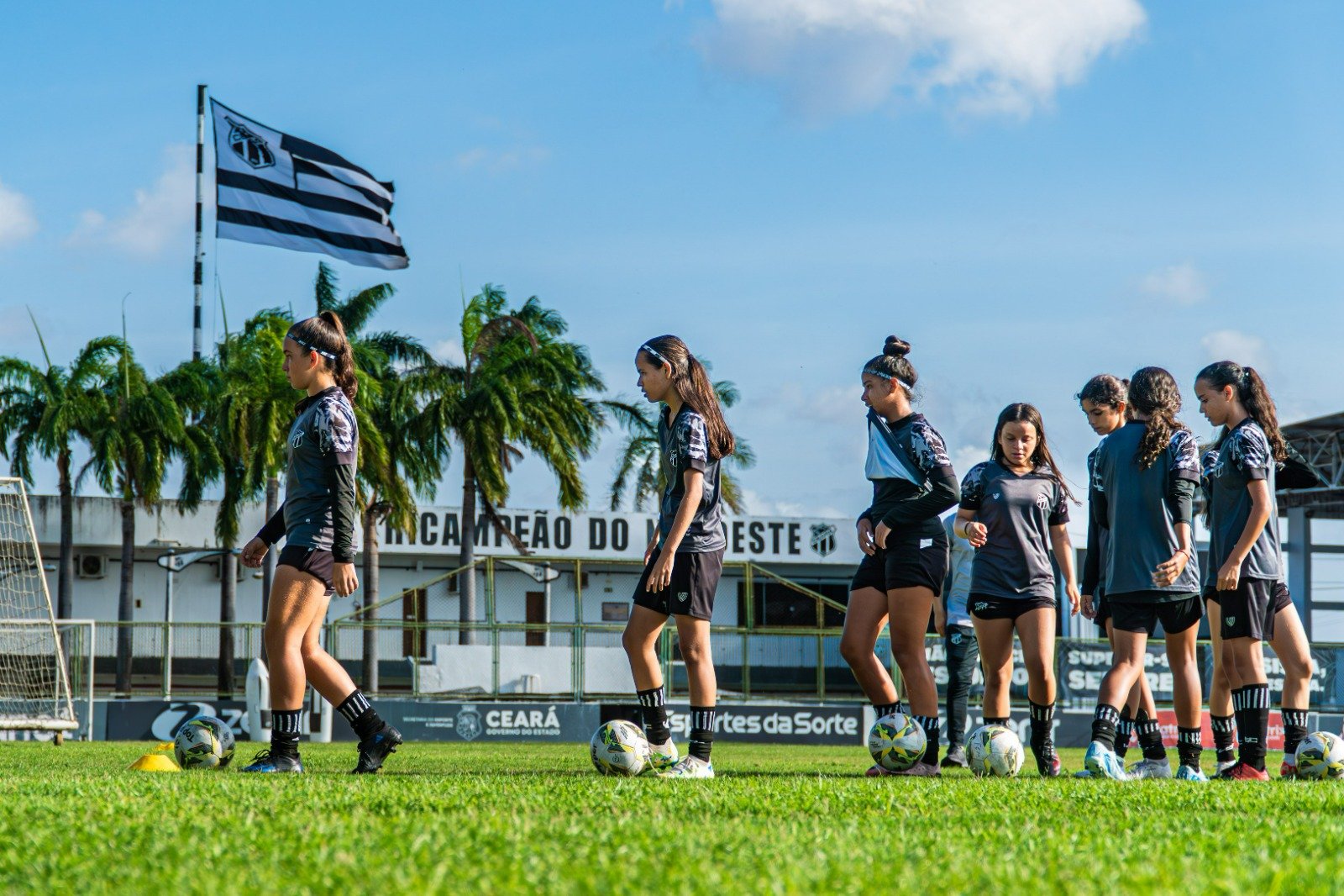 Fut. Feminino: Ceará estreia no Torneio Desenvolvimento Sub-16 neste sábado, 7