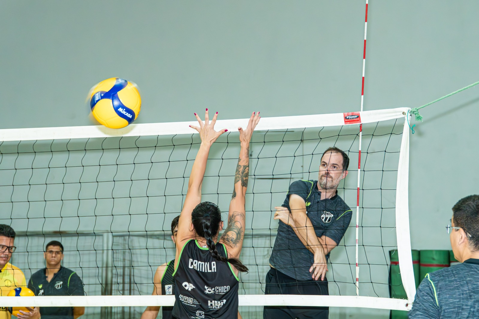 Vôlei: Ceará segue rotina de treinamentos visando duelo contra o Pinhalense na Superliga B