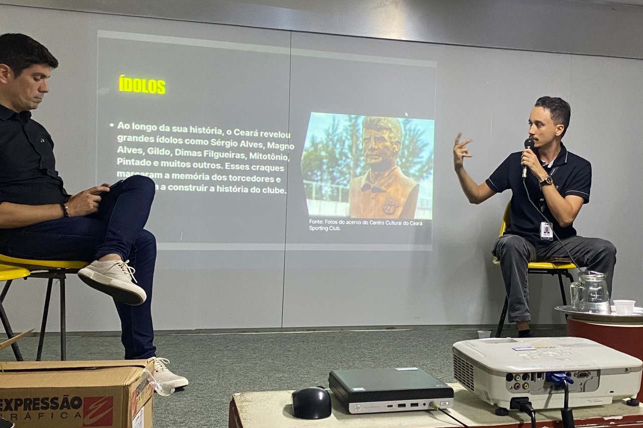 Centro Cultural: Ceará participa da Roda de Conversa sobre a História do Futebol Cearense