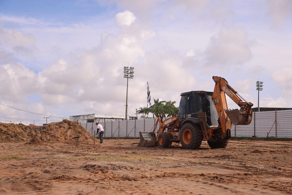 Em Porangabuçu, Ceará terá expansão de 4.600 m² em campo para treinos do profissional