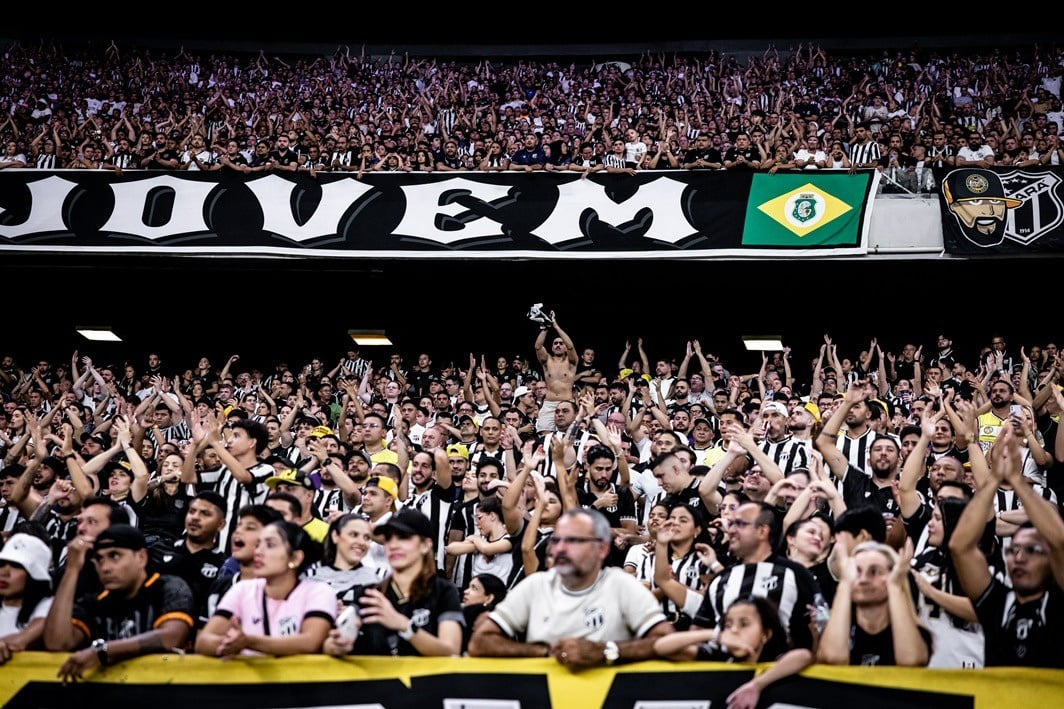 Ceará x Cruzeiro: Ingressos para a Nação Alvinegra seguem à venda nas Lojas Vozão