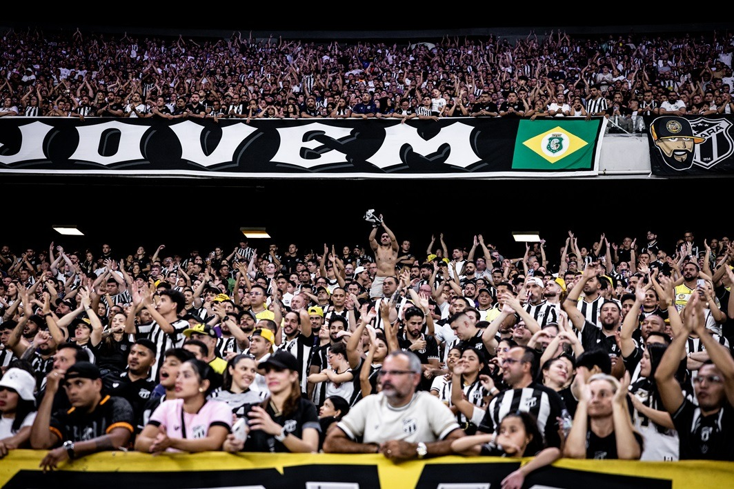 Ceará x Cruzeiro: Ingressos para a Nação Alvinegra seguem à venda nas Lojas Vozão