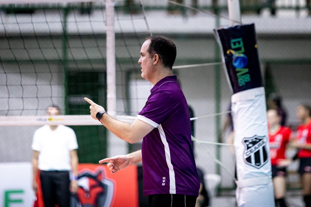 Vôlei: Raphael Dantas exalta comportamento do Ceará em quadra e destaca desejo do elenco de seguir fazendo história