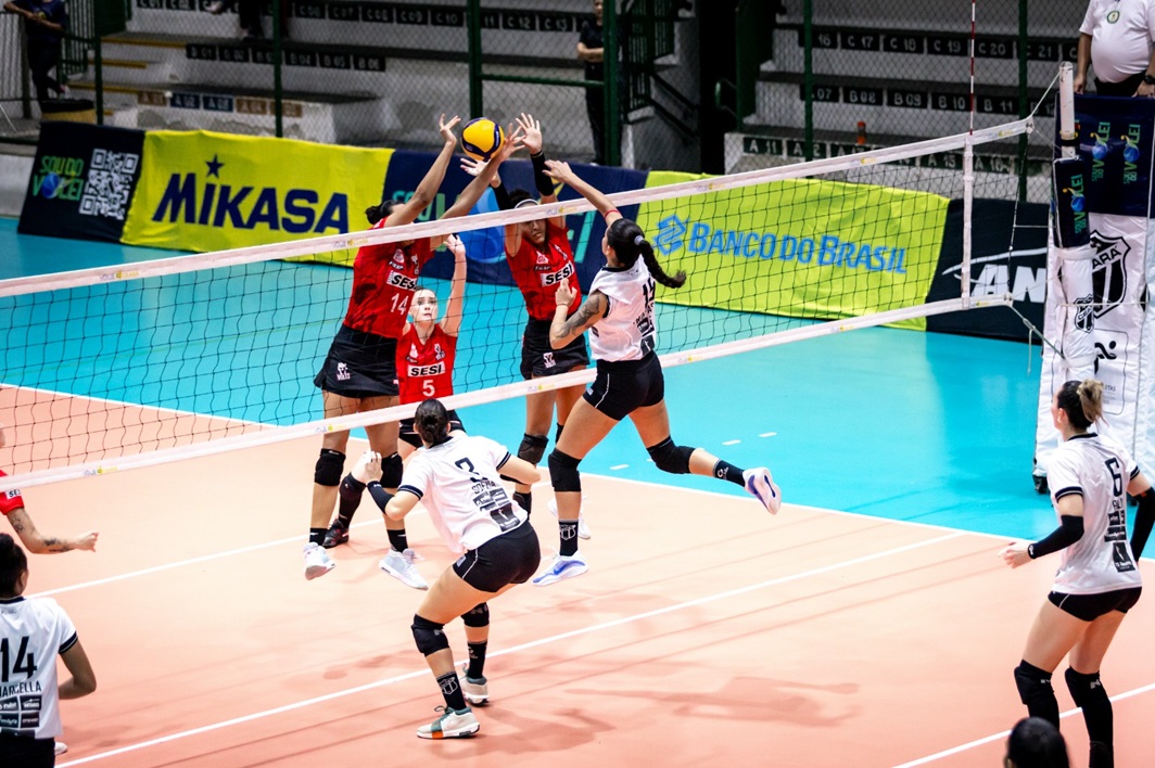 Vôlei: Ceará enfrentará Sesi Bauru nos playoffs da Superliga B