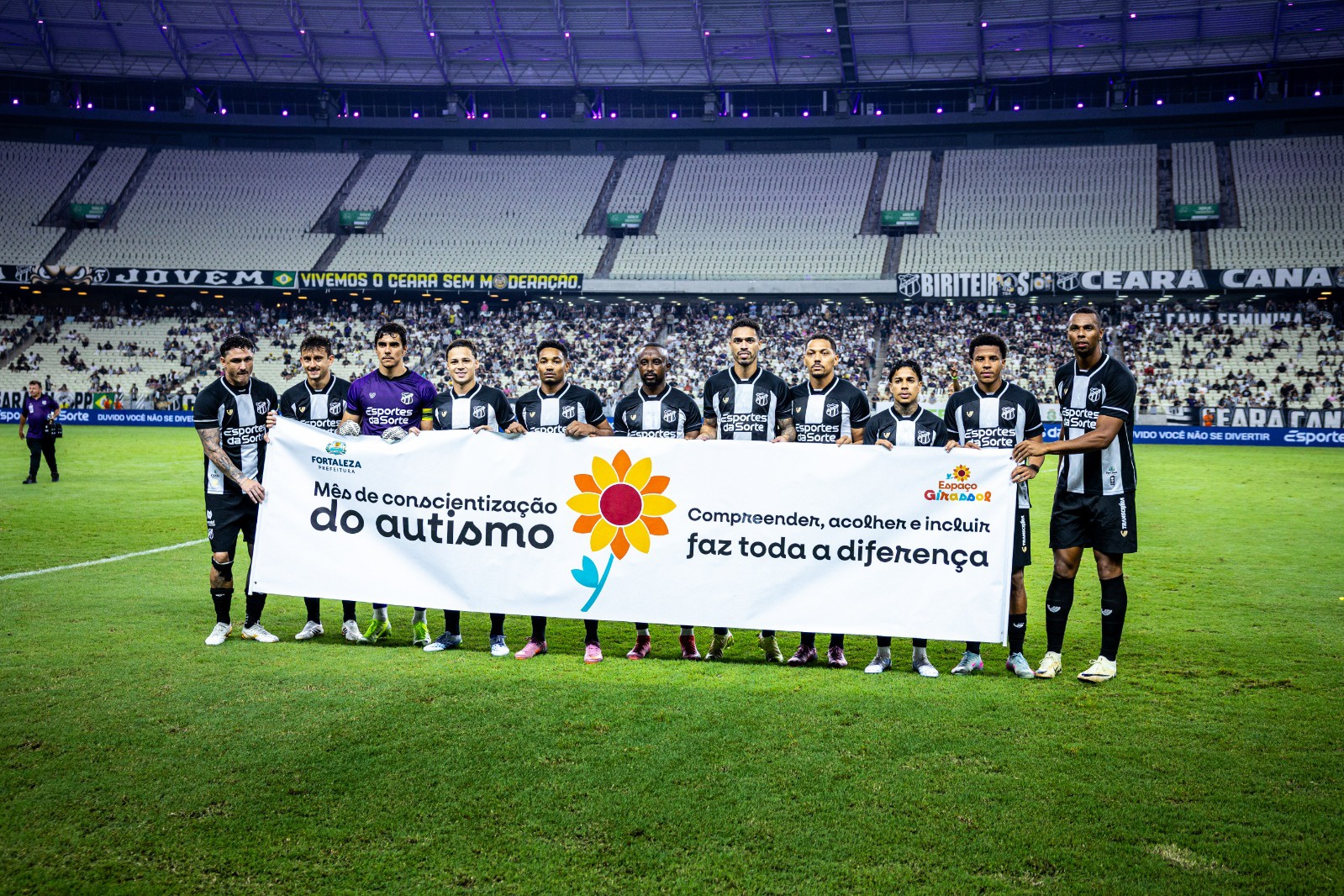 Ceará realiza ação em parceria com a Prefeitura de Fortaleza em homenagem ao Dia Mundial de Conscientização do Autismo