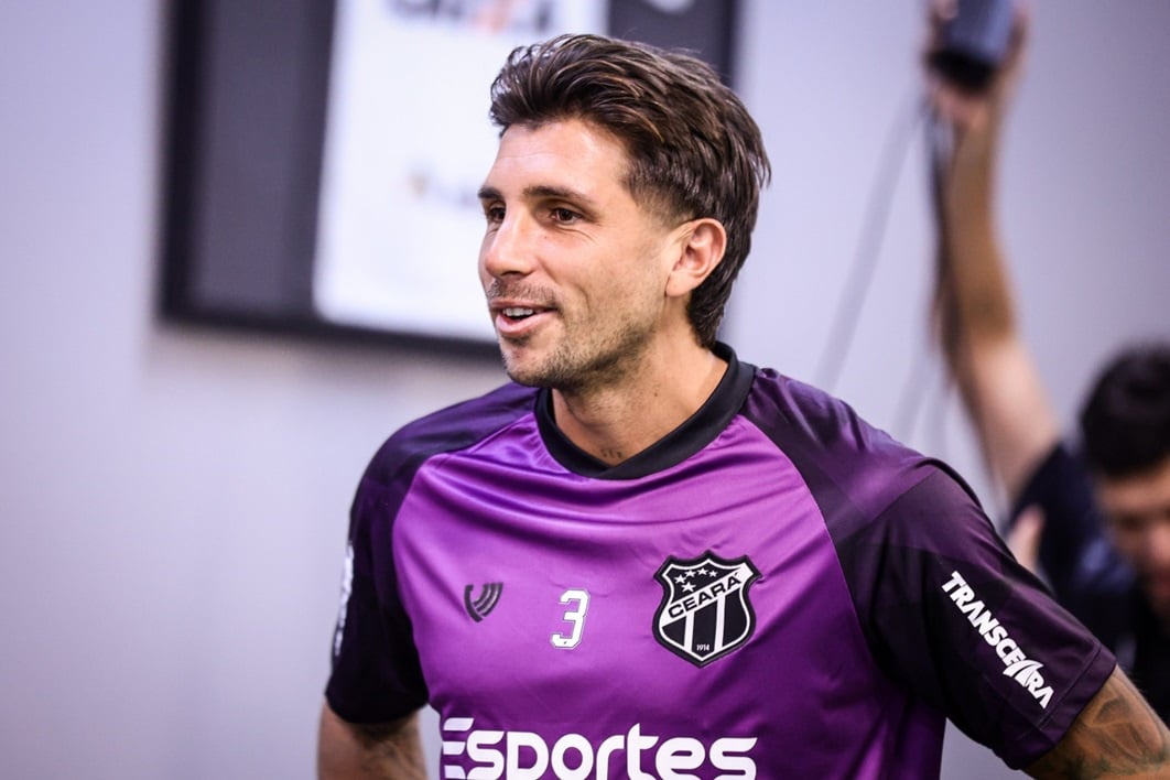 De volta ao Ceará, Lucas Mugni destaca motivação: "Volto para ser feliz e para ajudar"