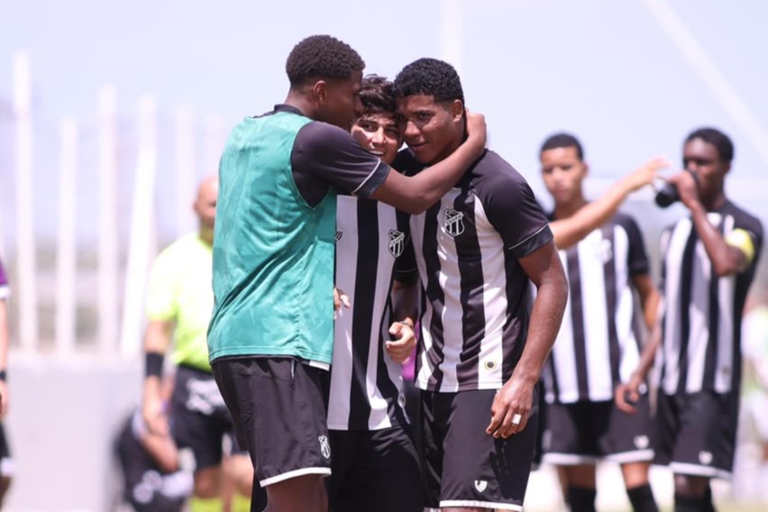 Sub-17: Ceará derrota Maranguape por 3 a 0 em duelo da oitava rodada do Campeonato Cearense