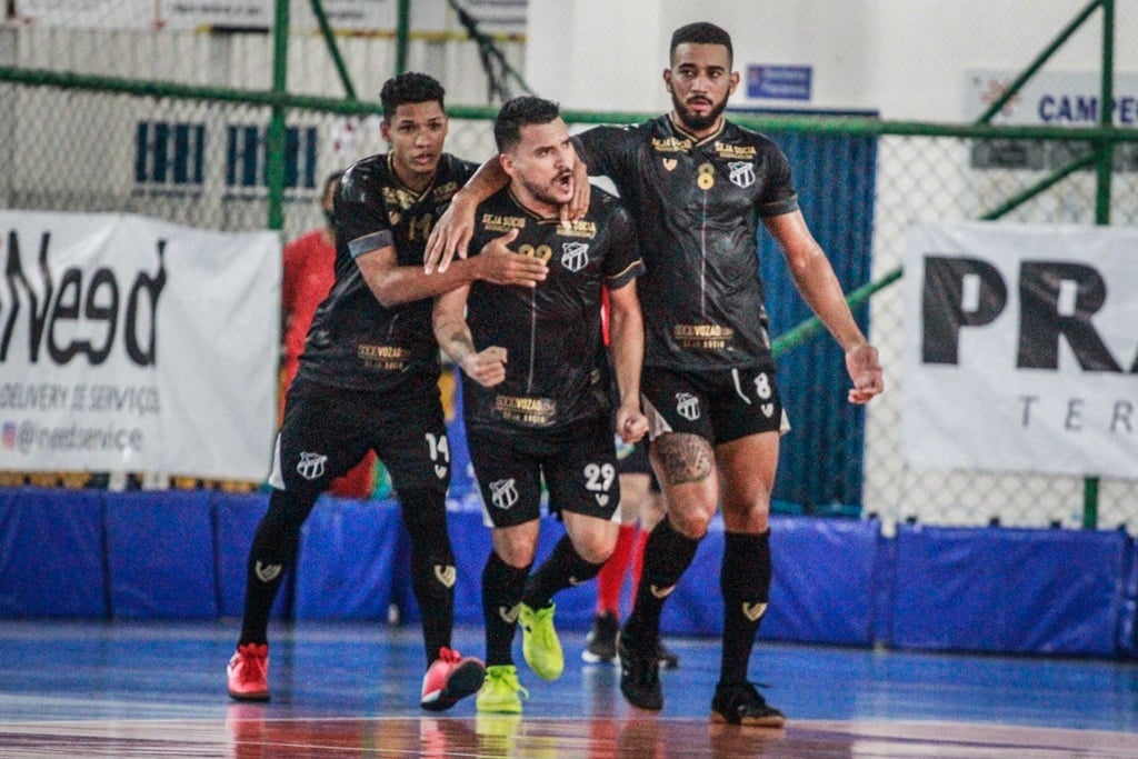 Futsal adulto:Ceará larga na frente nas oitavas de final da Copa do Brasil, diante do Balsas/MA