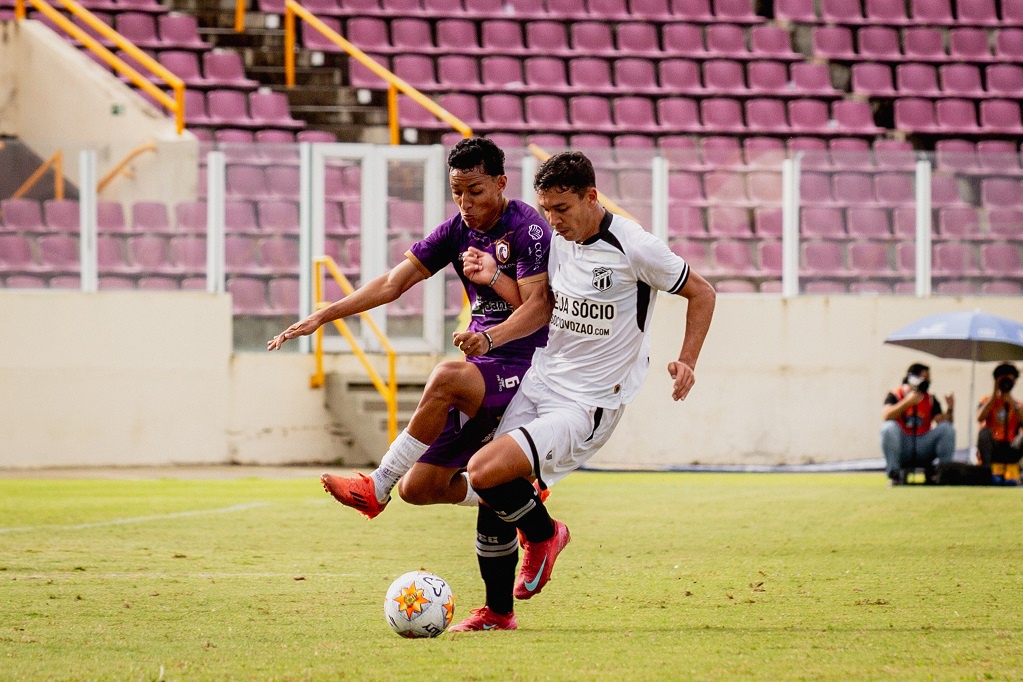Sub-20: Na estreia da Copa do Nordeste, Ceará empata pelo placar de 1 a 1 com o Falcon/SE