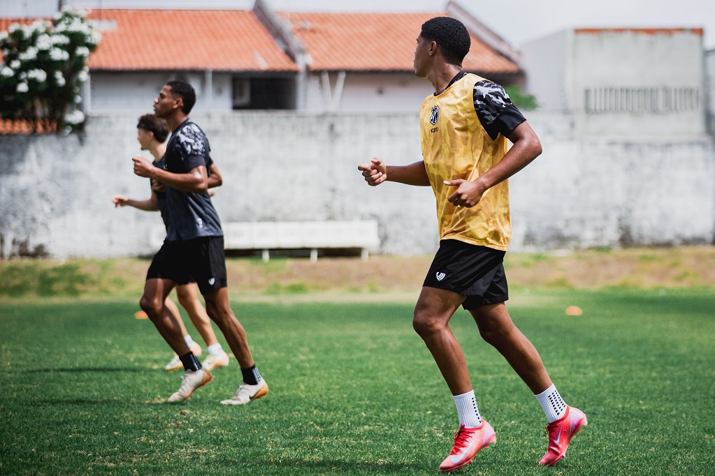 Sub-20: Ceará realiza o segundo treino antes de encarar o Sport pelas quartas de final da Copa do Nordeste
