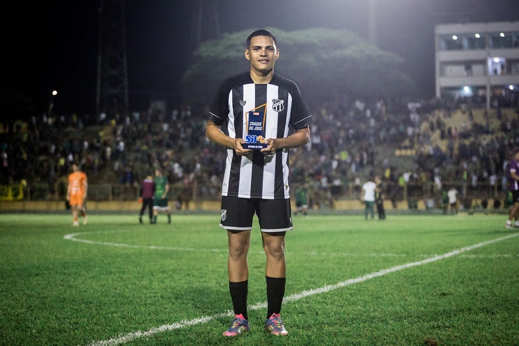 Autor do primeiro gol da classificação do Ceará para as quartas da Copa SP, Melk afirma: “Entramos para a história”