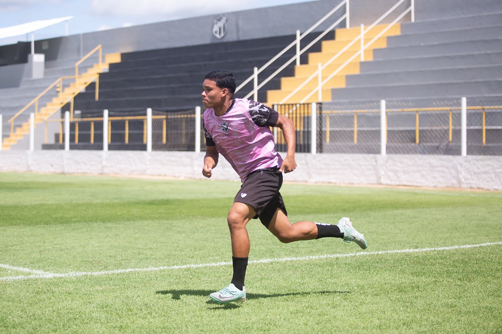 Sub-15: Ceará se prepara para enfrentar o Sport pela 2ª fase da Copa do Brasil