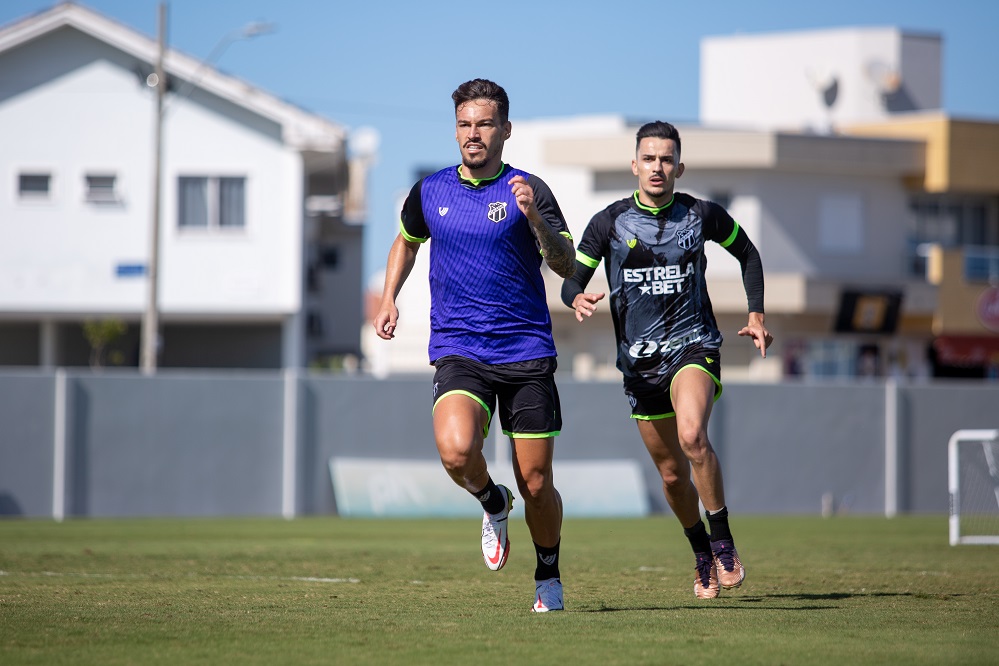 Ainda em Florianópolis, Ceará faz primeiro treino visando o jogo contra o Londrina
