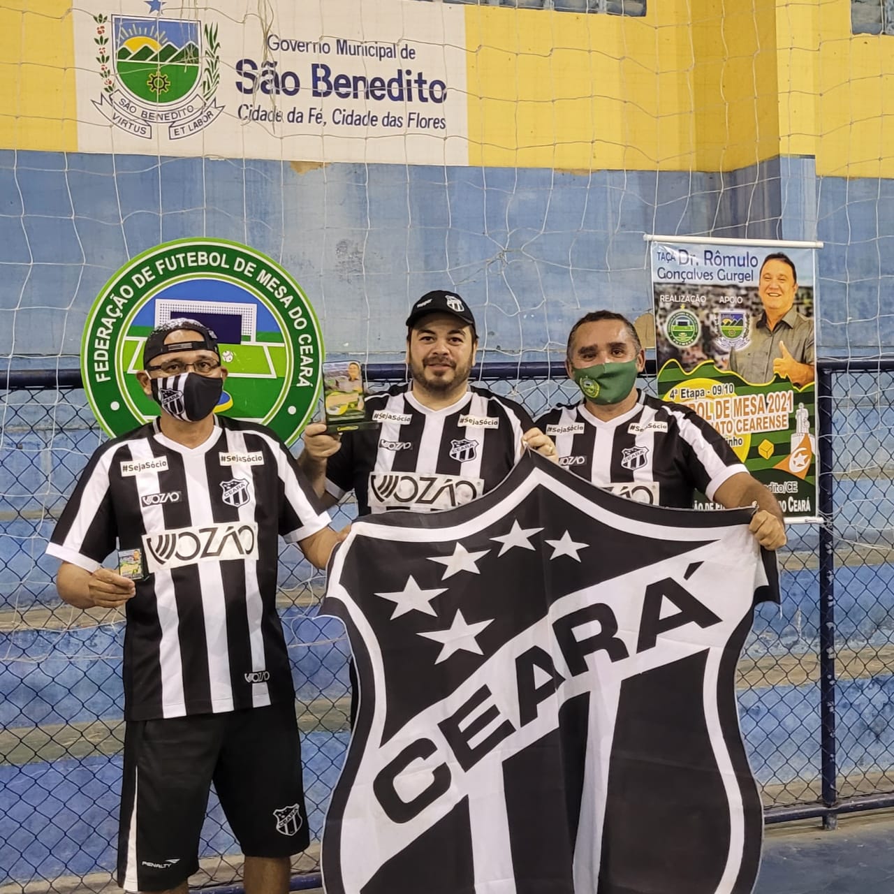 Ceará é campeão da 4ª etapa do Cearense de Futebol de Mesa