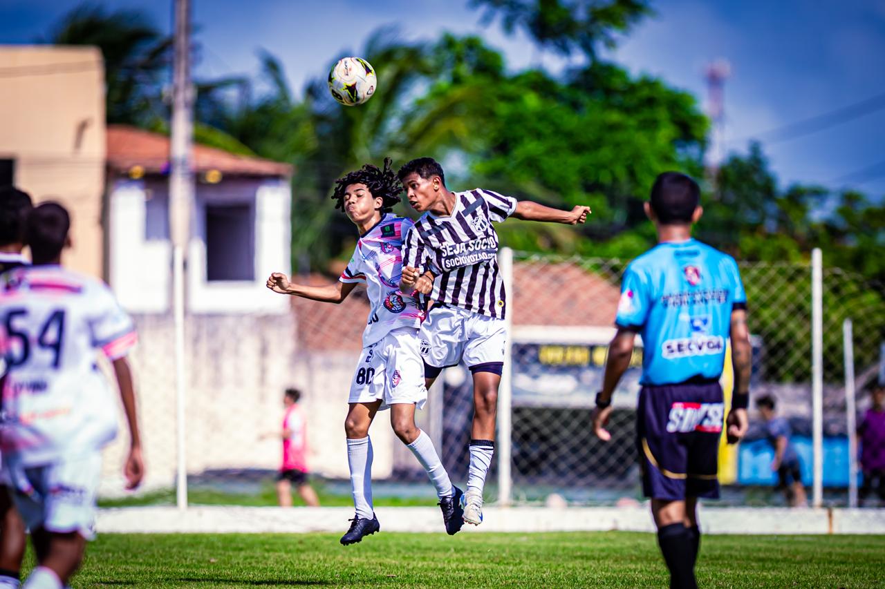 Sub-14: Ceará atropela o Santa Cruz e vence por 17x0 pela 2ª rodada da Supercopa Seromo de Futebol