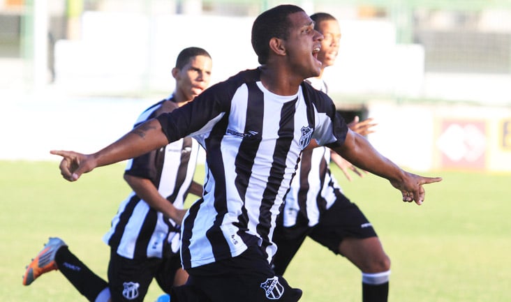 Estreando na Copa do Brasil Sub-17, Ceará vira no fim e vence o Náutico