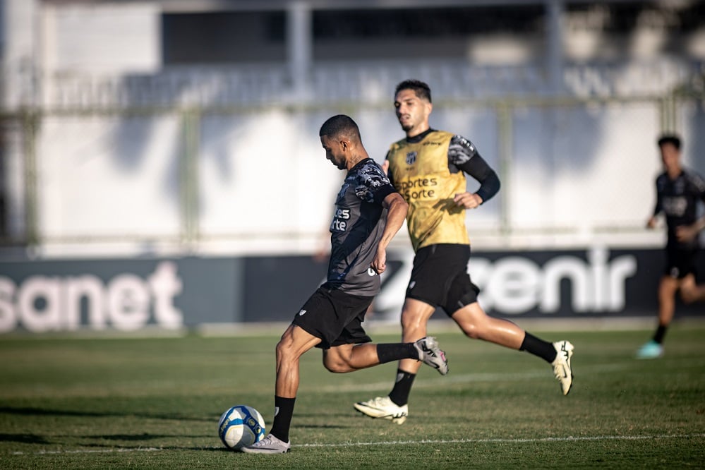 Ceará faz treino apronto e fecha a preparação para encarar a Ponte Preta