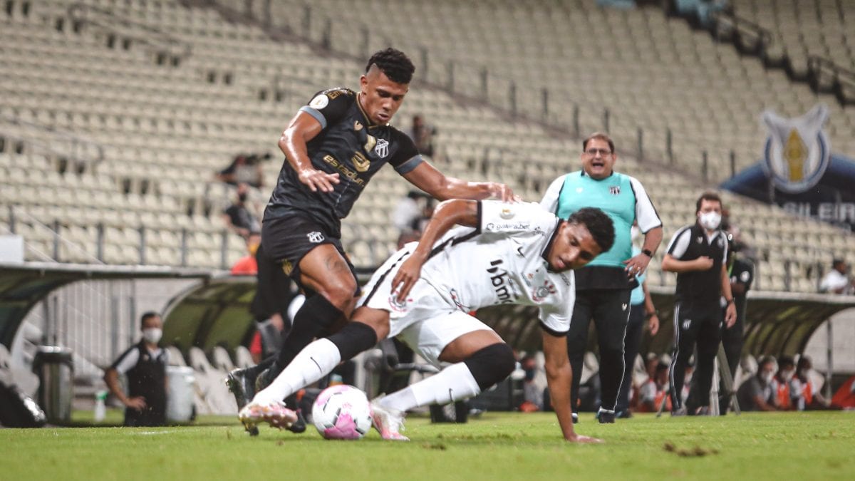 Pelo Brasileirão, Ceará encara o Corinthians nessa quarta-feira