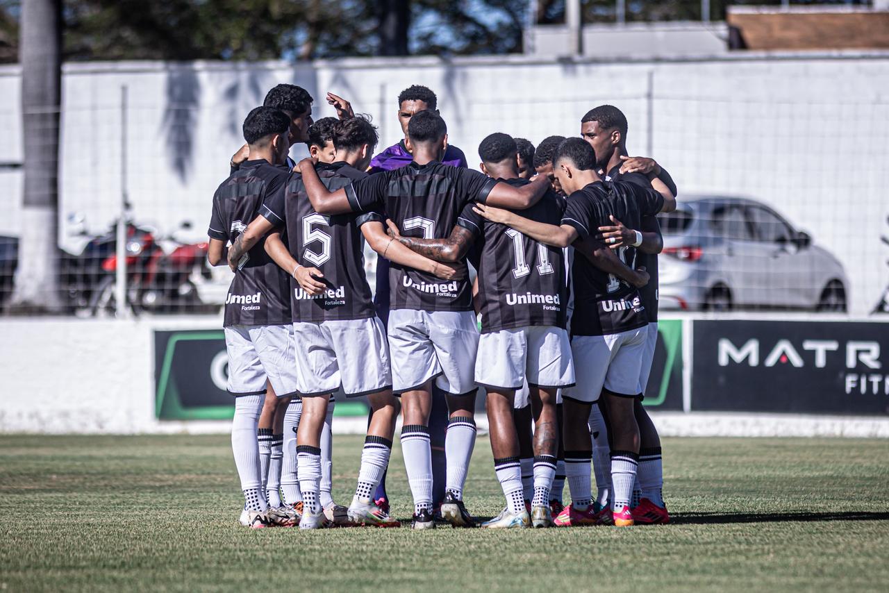 Sub-20: Ceará vence Itapipoca por 2 a 1 e mantém invencibilidade no Grupo A do Campeonato Cearense
