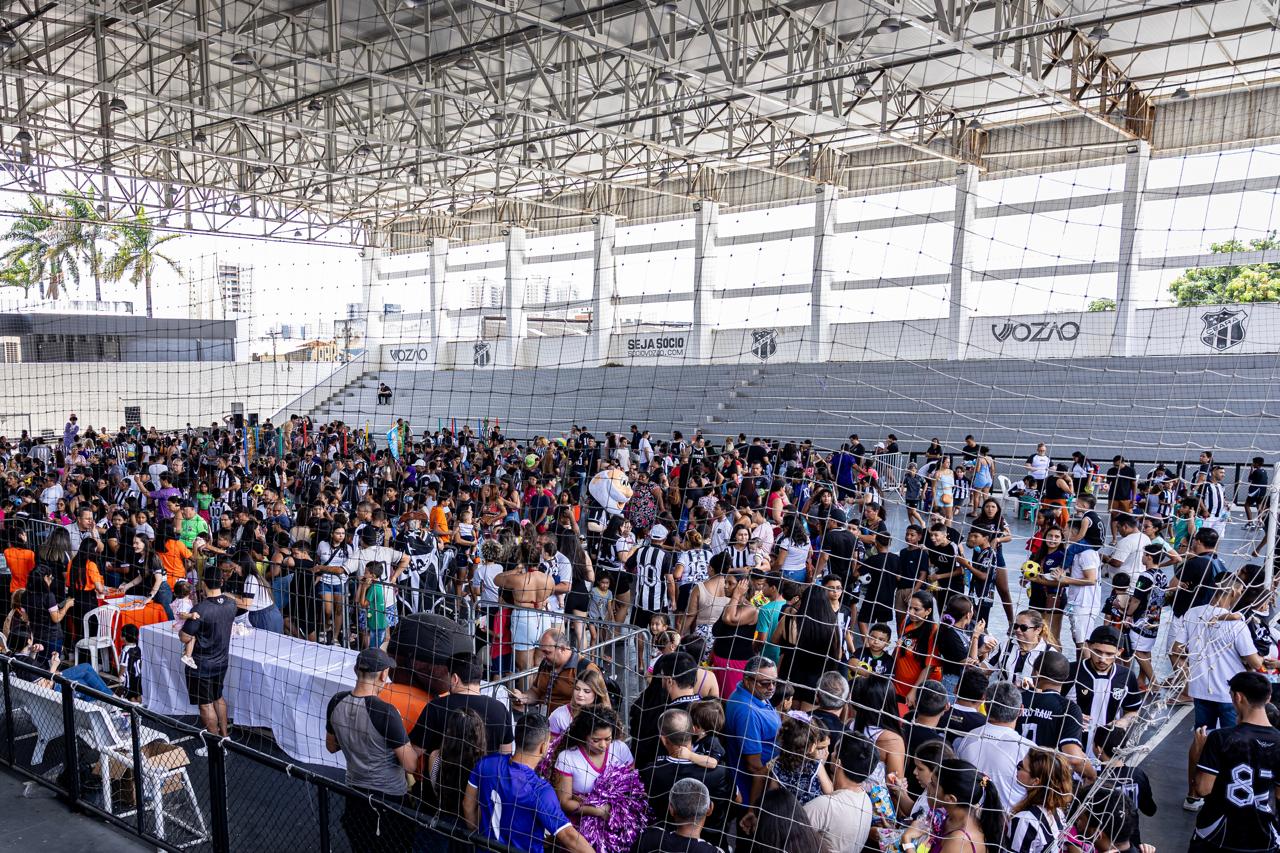 Ceará celebra o Dia das Crianças no Ginásio Vozão