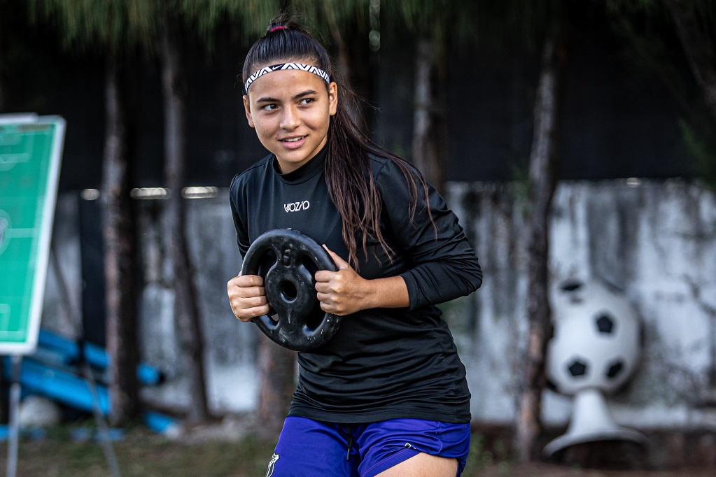 Fut Feminino Sub-17: Com treino tático, Ceará fecha preparação para enfrentar o FPI