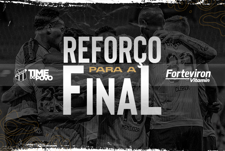 Forteviron e Ceará acertam contrato de patrocínio pontual para a segunda partida da final da Copa do Nordeste