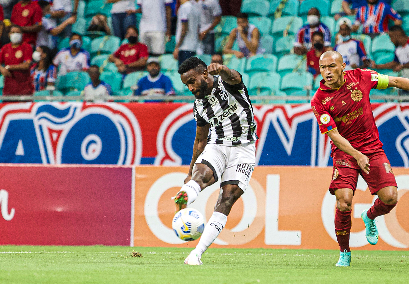 Brasileirão: Na Fonte Nova, Ceará empata com o Bahia pelo Campeonato Brasileiro Série A