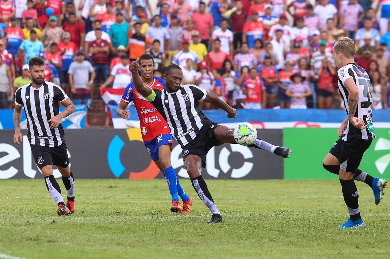 Ceará vence o Bragantino/PA por 2 a 1 e avança de fase na Copa do Brasil