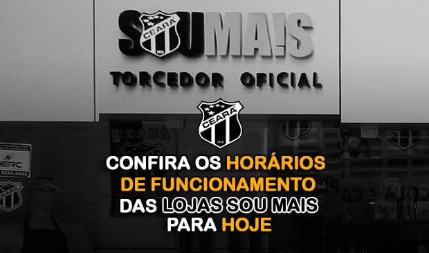 Confira o horário de funcionamento das Lojas Sou Mais para hoje