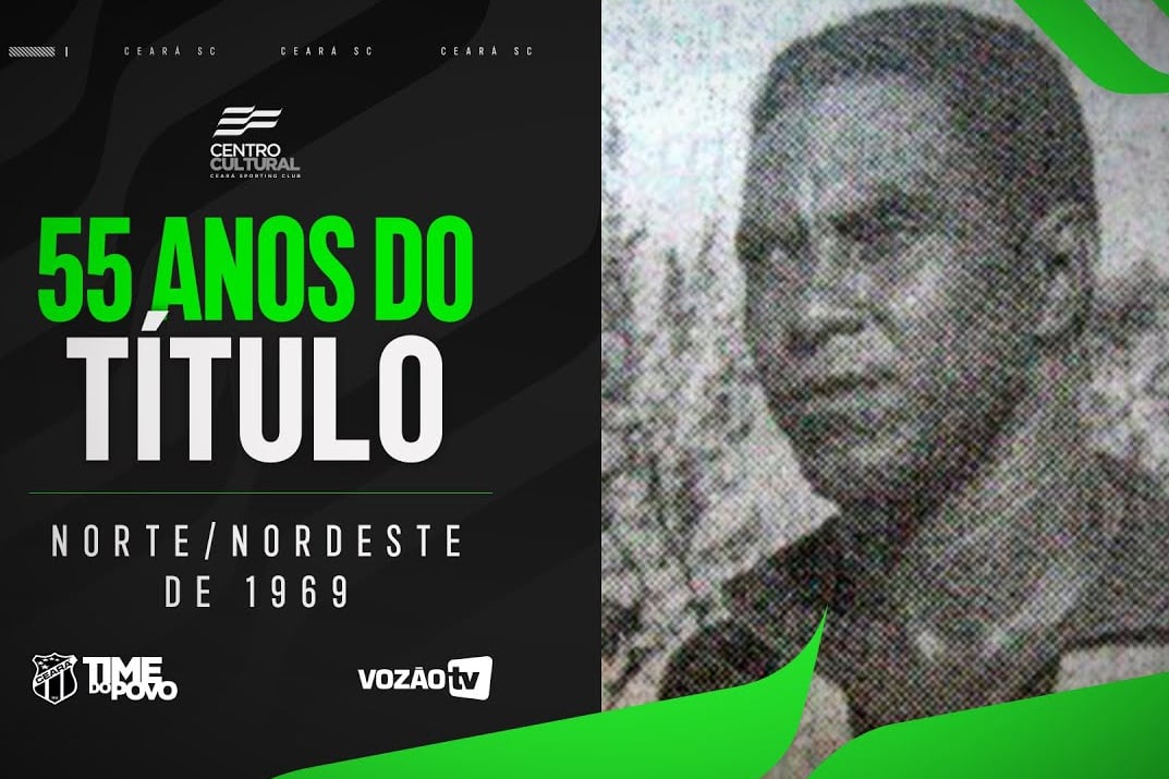 Vozão TV recorda histórica narração de gol alvinegro na decisão do Torneio Norte-Nordeste de 1969 contra o Remo/PA