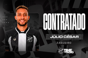 Contratação: Júlio César é o novo reforço do setor defensivo alvinegro