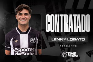Contratação: Lenny Lobato é o novo reforço do setor ofensivo do Ceará