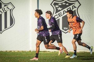 Em treino técnico, Ceará inicia semana de atividades de Operário x Ceará