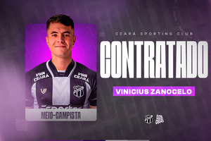 Contratação: Vinicius Zanocelo é mais um reforço do Ceará para a sequência do ano