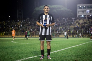 Autor do primeiro gol da classificação do Ceará para as quartas da Copa SP, Melk afirma: “Entramos para a história”