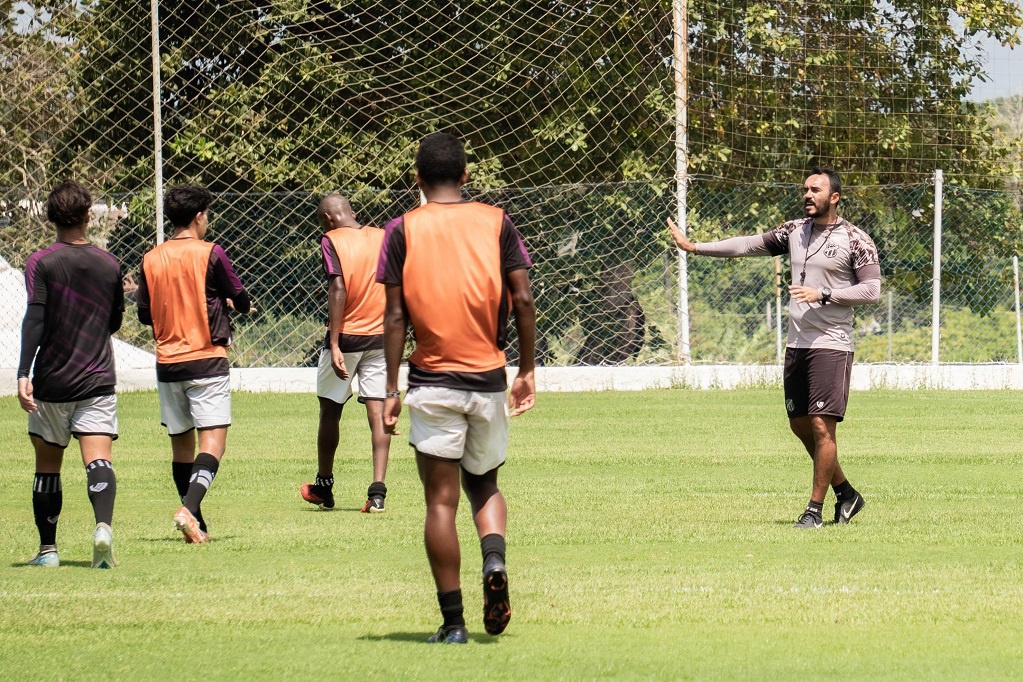 Sub-17: Ceará realiza penúltimo treino antes do compromisso com o Tiradentes pelo Campeonato Cearense