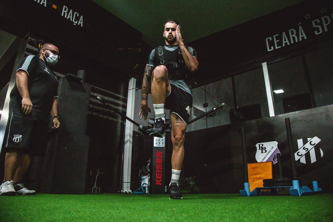 Com foco no Inter, manhã desse domingo foi de treino no CT de Porangabuçu